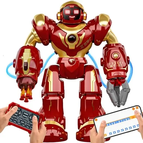 Holyton 5088 large STEM programmable robot with LED display