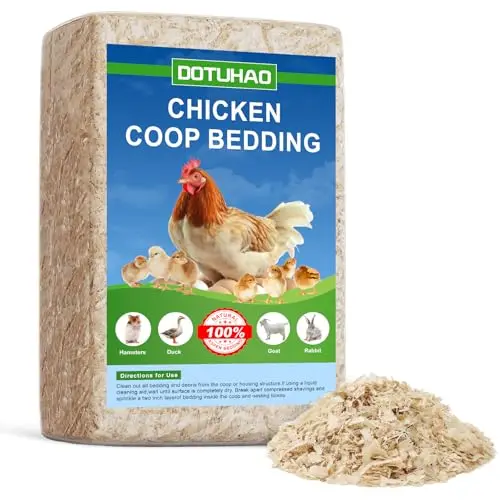 DOTUHAO pine shavings bedding for chicken coops and small animals