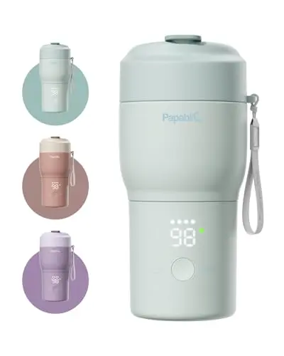 Papablic Pro portable bottle warmer with sterilizer function