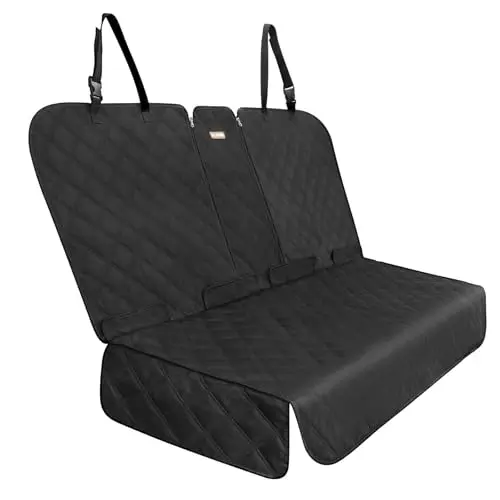 ALLANSING XL back seat cover for trucks and SUVs with heavy-duty fabric