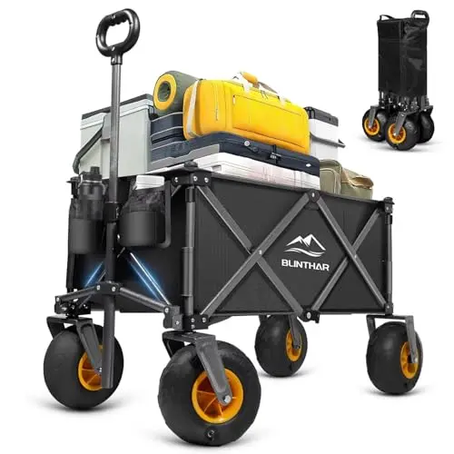 BLINTHAR beach wagon with large balloon tires for sand terrain