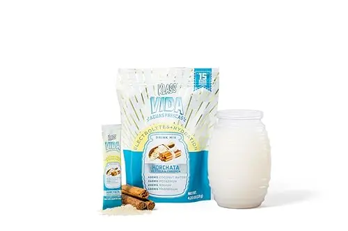 KLASS VIDA Electrolyte Drink Mix horchata flavor packets