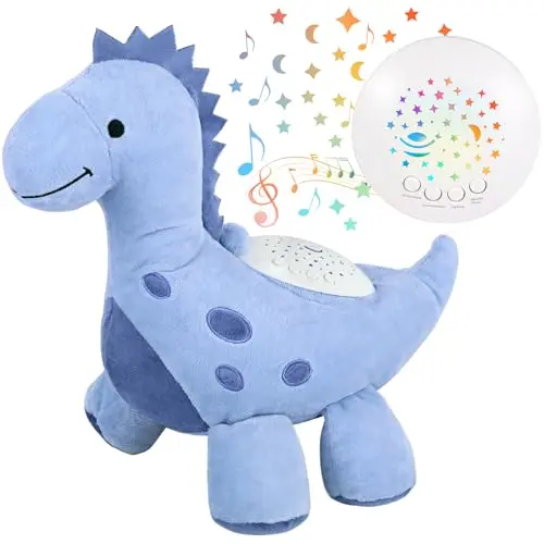 Wiqins dinosaur sleep soother with cry sensor and projector