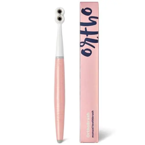 SuperMouth OrthoBrush manual toothbrush for braces cleaning