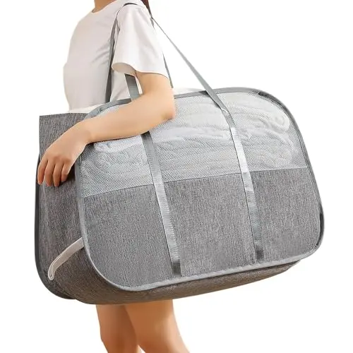 Bemkoo collapsible laundry basket with large capacity