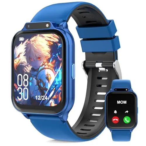 SHOOTINGOT kids smart watch with large touch screen