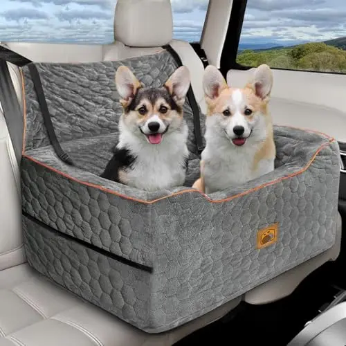 melafa365 dog booster seat with thick cushion