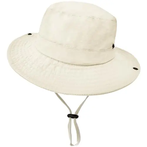 Outdoor kids bucket hat with quick-dry fabric