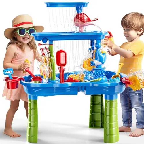 NIPLOOOW Water Table with three tiers and sand/water play options