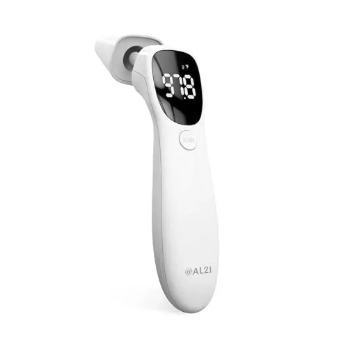 @AL21 dual mode infrared thermometer for forehead and ear use