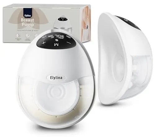 Elylina S88 hands-free breast pump with ergonomic design