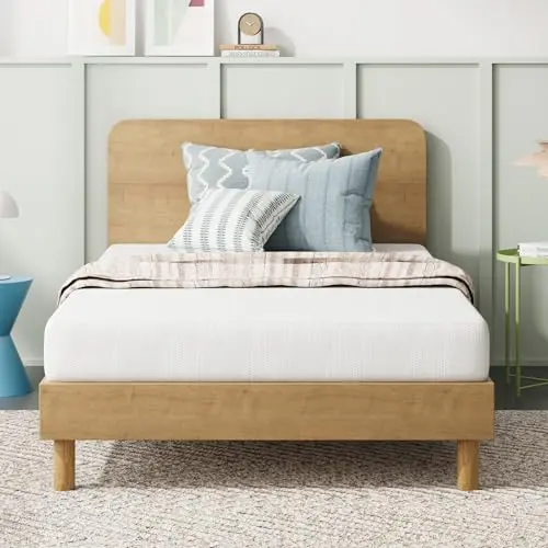 Novilla 6-inch twin gel memory foam mattress in a box