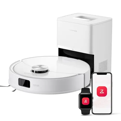 roborock Q10 S5+ robot vacuum and mop with self-emptying and anti-tangle features