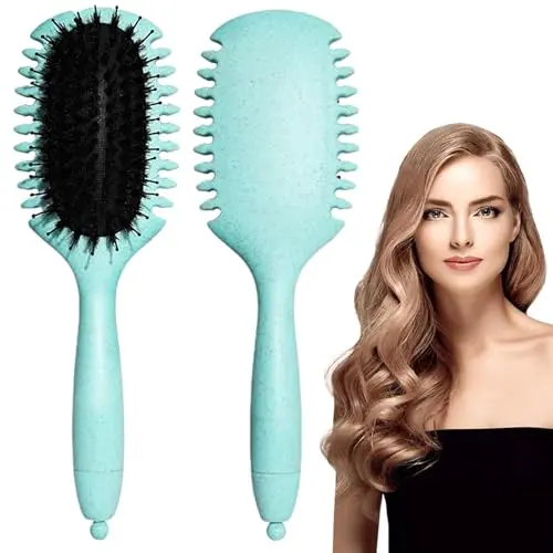 DiorSun mini detangler hair brush for kids with curls