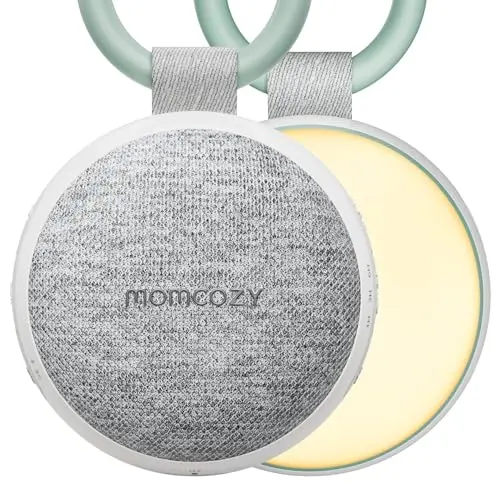 Momcozy portable sound machine with night light