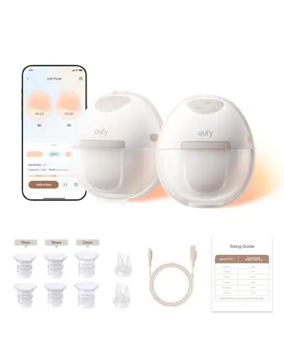 eufy E20 heated wearable breast pump