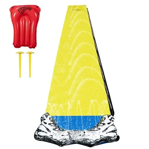 WHAM-O 18ft single lane slip n slide with body boards