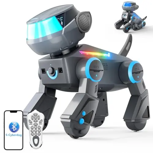 VATOS Smart Programmable Robotic Dog with Bluetooth