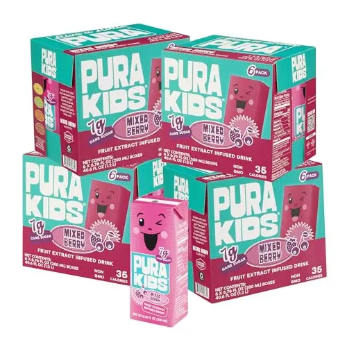 PURA Kids Box mixed berry fruit extract infused drink