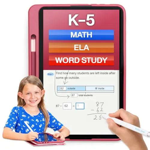 Smile Zemi dedicated learning tablet with pen and cover