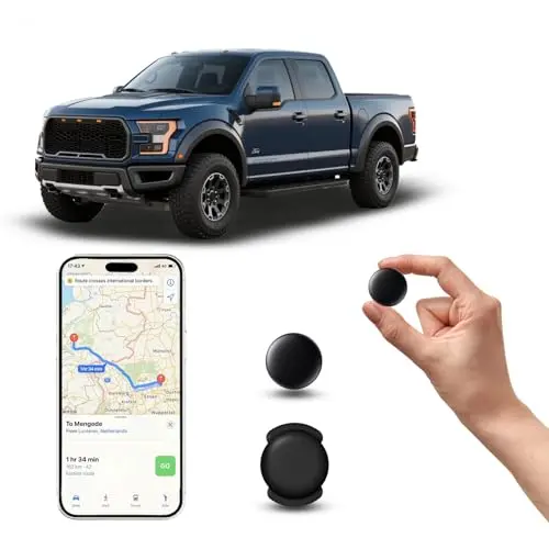 qlying mini GPS tracker with magnetic hidden design