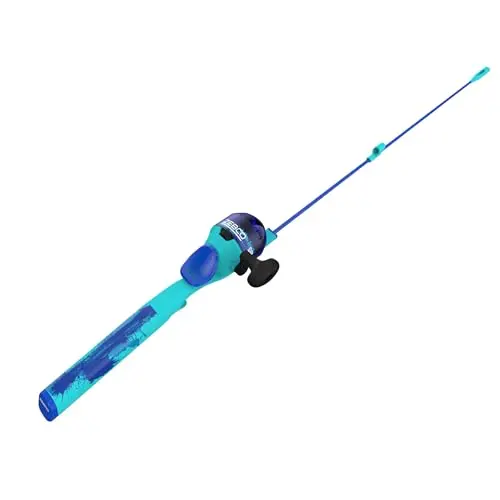 Zebco Youth floating fishing rod and reel combo for kids