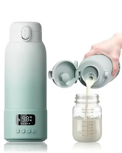 Chunyee portable bottle warmer in green