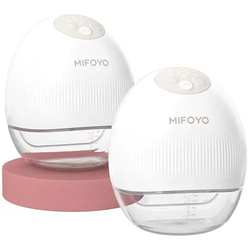 MIFOYO hands-free wearable breast pump with smart display