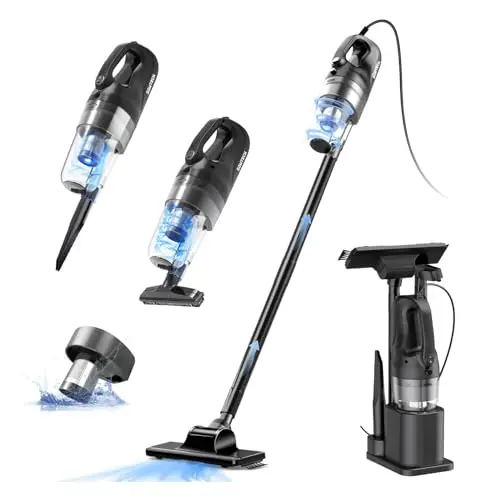 SOWTECH corded stick vacuum with powerful suction