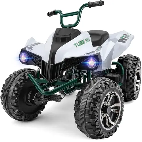ELEMARA iron-frame kids electric ATV with two seats