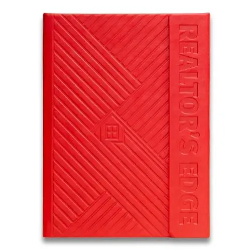 KIROSKETCH Realtor's Edge undated daily planner with vegan leather cover