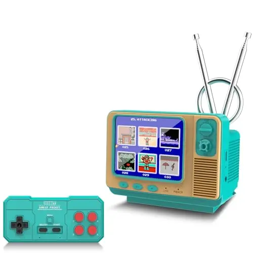 EASEGMER retro handheld game console with TV connectivity