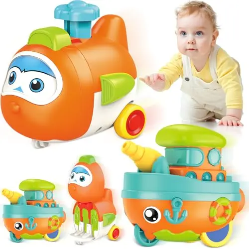 JIAYIISHU press to go airplane and steamship car toys