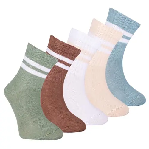 Petit Minou seamless-toe Turkish cotton crew socks