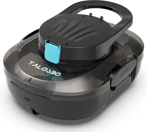 TALOSBO Pleco S1 cordless robotic pool cleaner in black