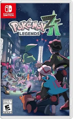 Pokémon Legends Z-A game cover showing Pokémon and Lumiose City
