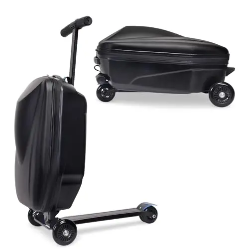 GHSY scooter suitcase for kids with foldable design