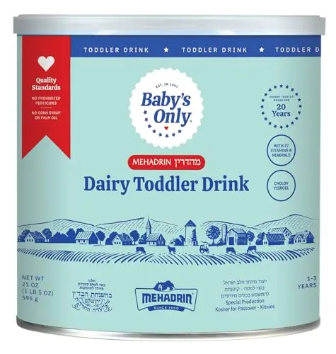 Baby's Only Dairy Toddler Drink powder container