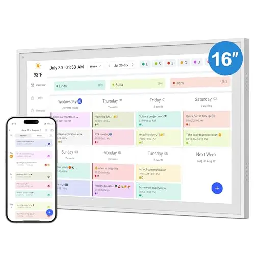 YPI large screen digital calendar display