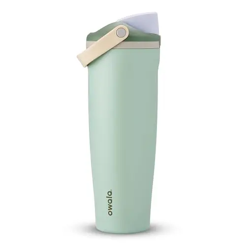 Owala FreeSip Sway water bottle with bucket handle and insulated design