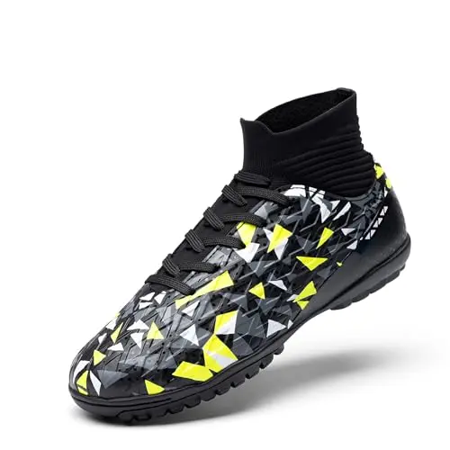 Dream Pairs kids indoor soccer shoes with high-top design