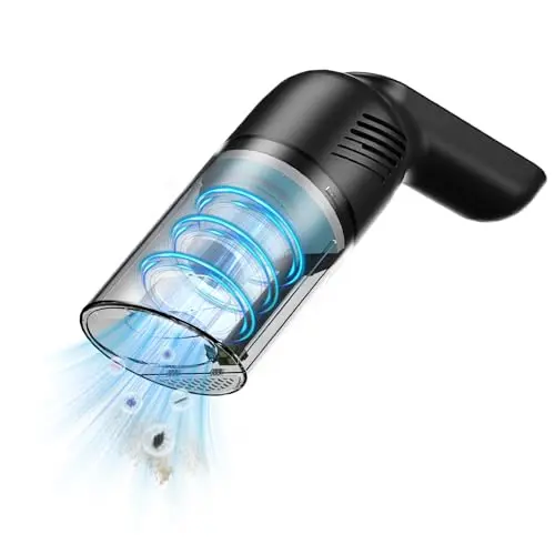 Carry360 compact handheld vacuum with LED light