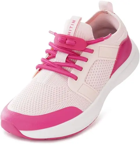 WHITIN little big kids wide width tennis shoes