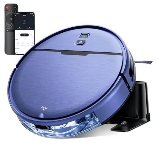 iMartine BR151 robot vacuum and mop in dragonfly-blue color