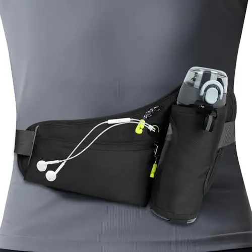 Generic running water bottle belt with angled holder