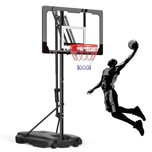 IGL youth basketball hoop with PC backboard and adjustable height