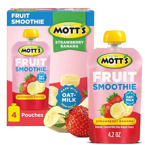 Mott's fruit smoothies with oatmilk