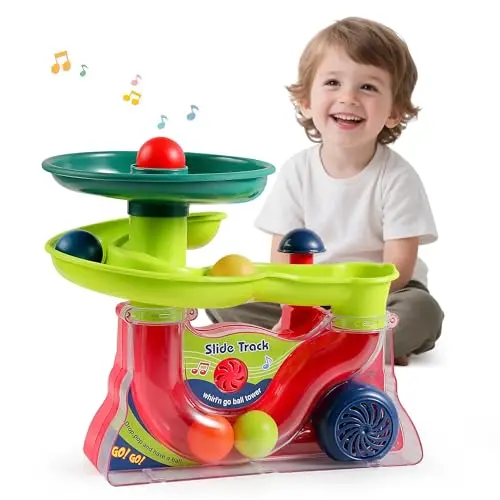 Didklom ball popper toy with music for toddlers