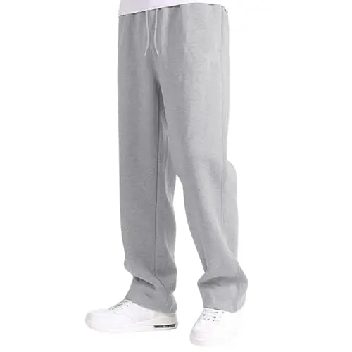 Baggy sweatpants for boys with elastic waist and pockets