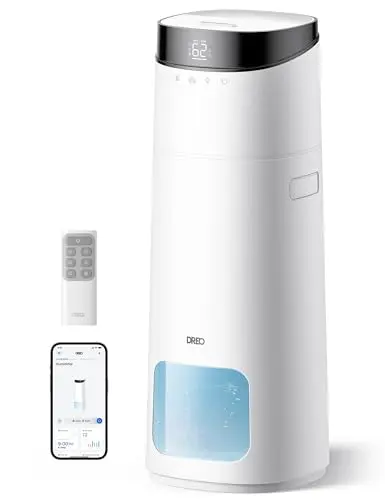 Dreo 16L smart humidifier with self-cleaning function and digital display